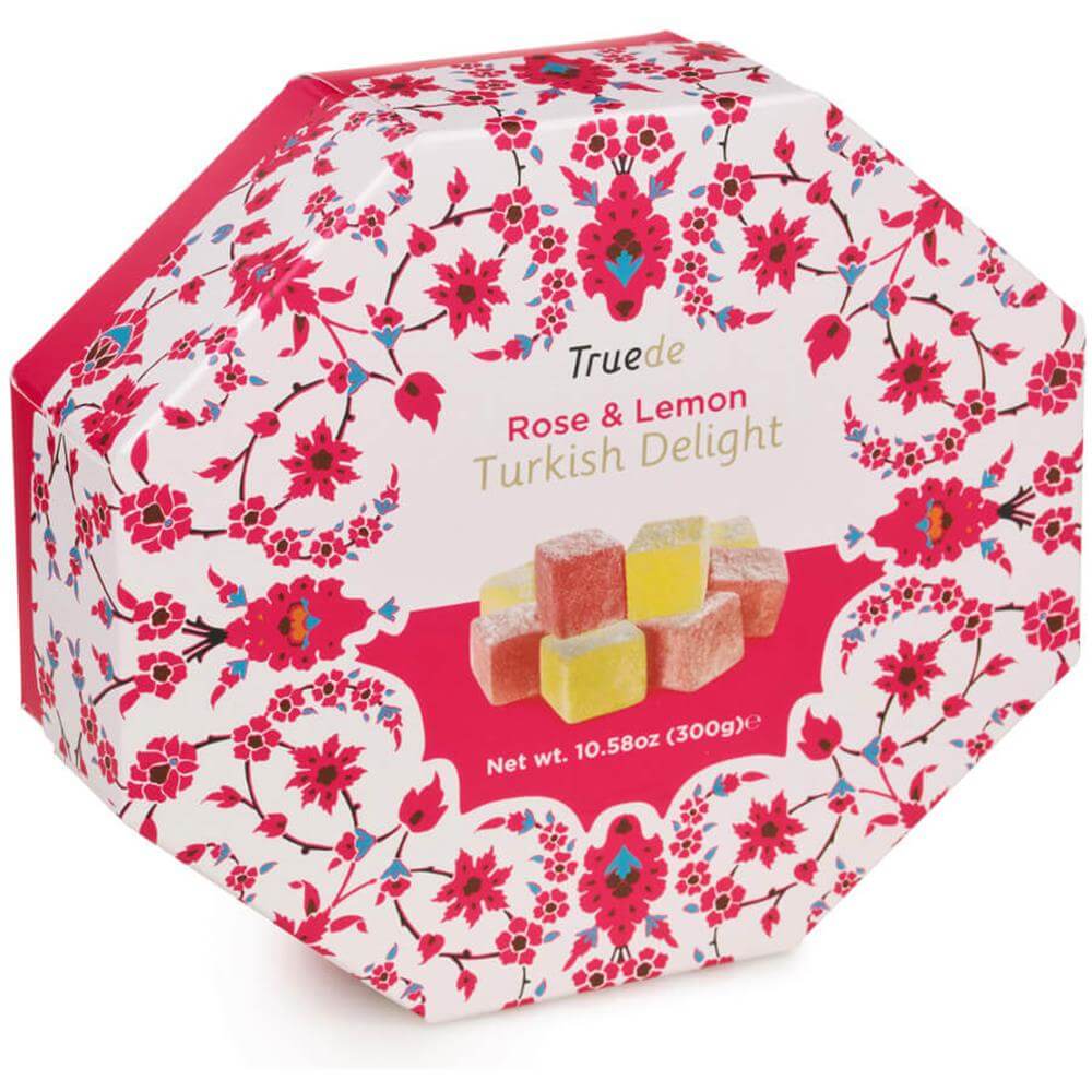 Truede Rose and Lemon Flavoured Turkish Delight 300G